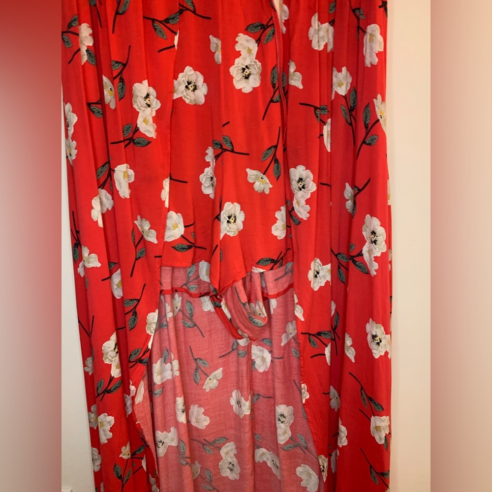 Torrid Maxi Challis Walk-Through Dress - Picture 6 of 10